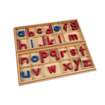 Small Movable Alphabet - Print Red & Blue 5/10 Count With Box | E&O ...