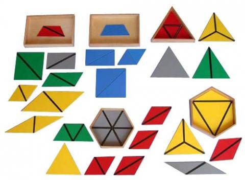 Constructive Triangles - 5 Boxes | E&O Montessori