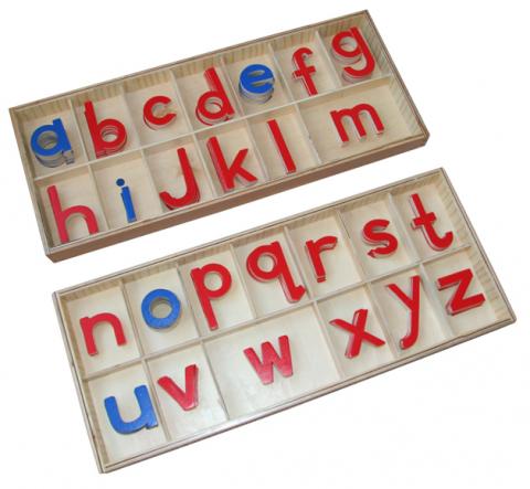 Wooden Movable Alphabet: International Print