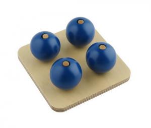 Four Balls on Small Pegs Four Balls on Small Pegs