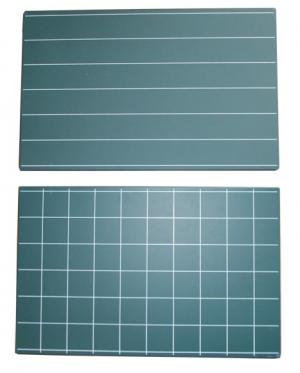 3.05. 8 Greenboard with Lines and Squares E & O Montessori Materials