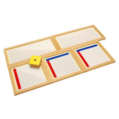 Multiplication Working Charts with FRAME - Complete Set