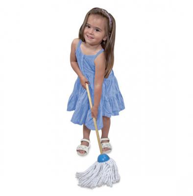 Dust, Sweep & Mop Set with Wooden Stand 