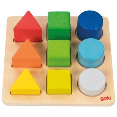 Colour and Shape Assorting Board