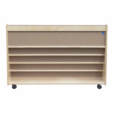 Book Rack with 5 Shelves back