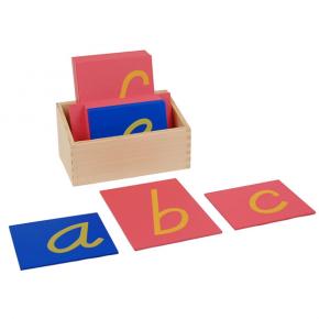 D'Nealian Style Sandpaper Letters w/ Box 
