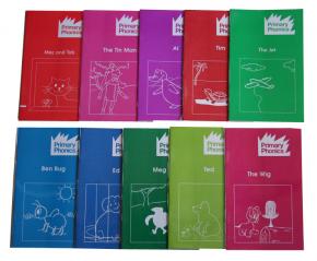 Primary Phonics Complete Storybook Set of 60 Books | E&O Montessori