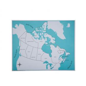 Canada Control Map - Labeled