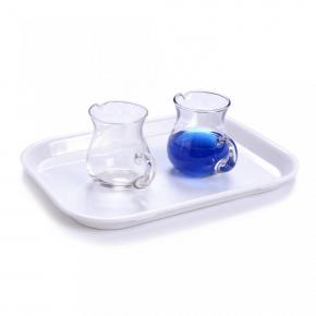 Pouring Water Activities with Two Small Clear Pitchers - Montessori Materials