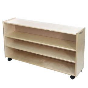  Material Cabinet with 3 Shelves and Closed Back