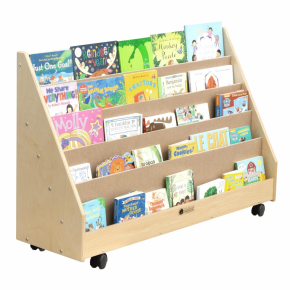Book Rack with 5 Shelves angle prop