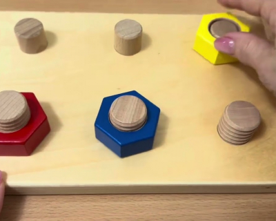 Embedded thumbnail for Toddler Nut &amp; Bolt Activity Board 